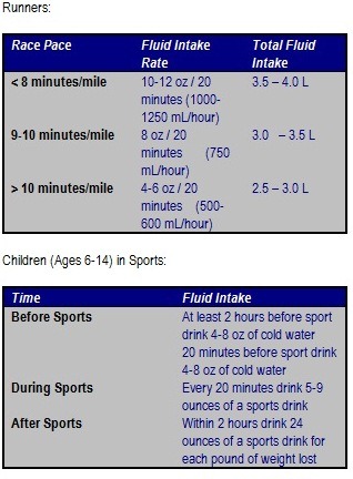 custom hydration plan